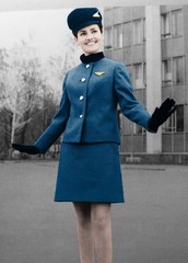 Бортпроводница Татьяна Виноградова